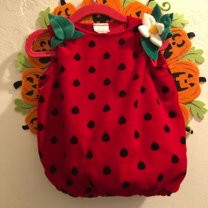 Strawberry Baby Costume 3-6 months